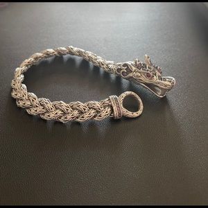 John Hardy amethyst NAGA Bracelet